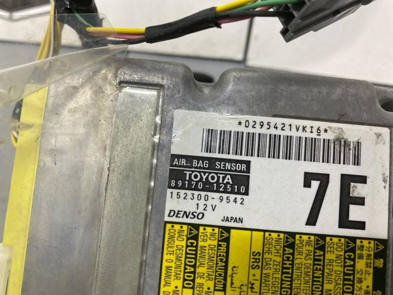 Блок управления airbag COROLLA FIELDER 2006/ЦВЕТ 1F7/ПРОБЕГ 50175КМ ZRE142 2ZRFE