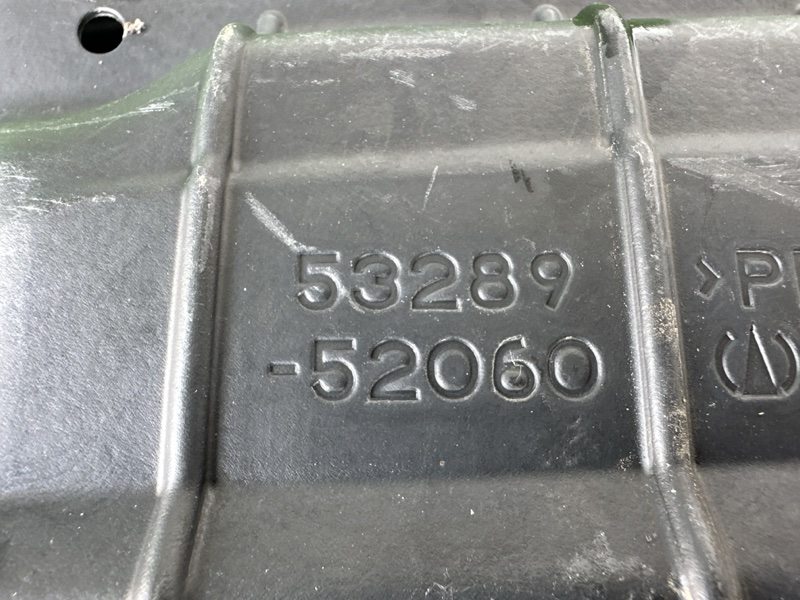 Защита бампера передняя VITZ 02.2015/ЦВЕТ 1F7/ПРОБЕГ/ПРОБЕГ 33600КМ KSP130 1KRFE