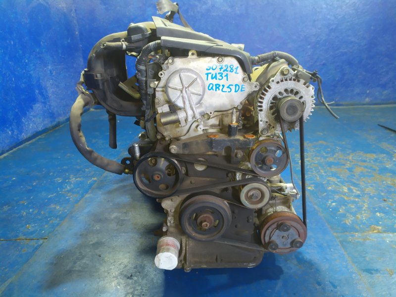 Двигатель Nissan Presage TU31 QR25DE 2004