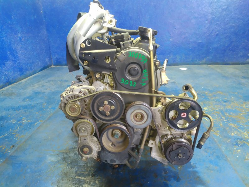 Двигатель Mitsubishi Toppo Bj H42A 3G83 2002