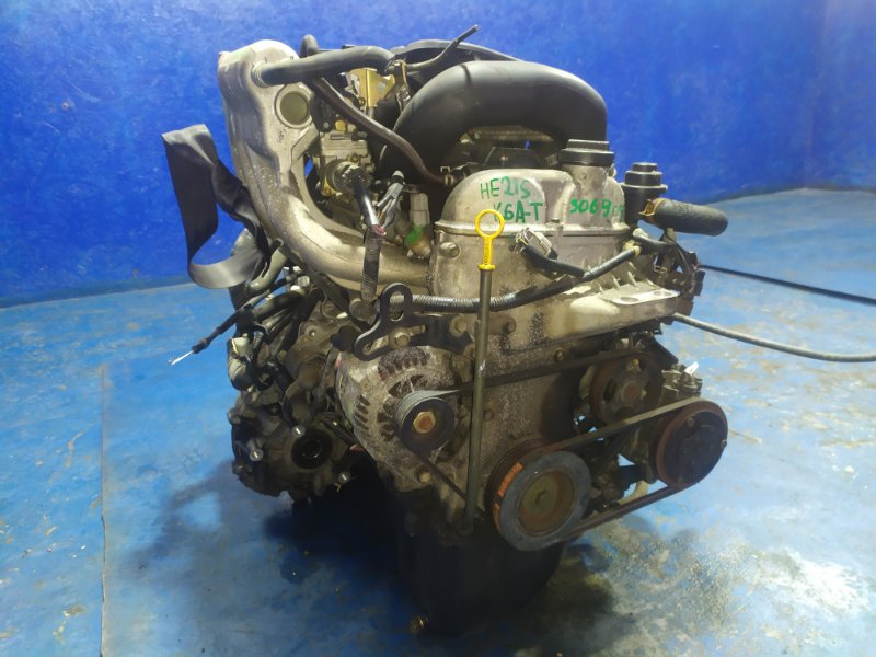 Двигатель Suzuki Alto Lapin HE21S K6A-T 2007