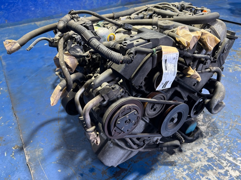 Двигатель Mazda Scrum DG62W K6A-T 2004