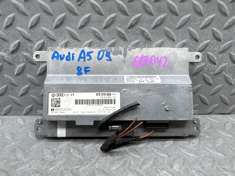 Монитор для AUDI A5 8F CAL, 4F0919604, 8T0945096B, 4F0919604, 8T0945096B 7 ракурс Монитор для AUDI A5 8F CAL, 4F0919604, 8T0945096B, 4F0919604, 8T0945096B 7 ракурс