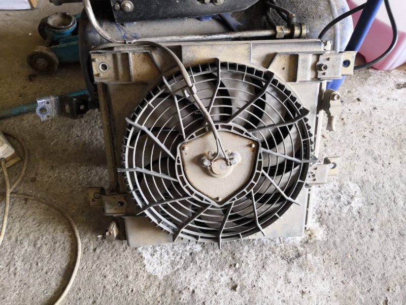 Радиатор кондиционера Toyota Lite Ace KM70 7K