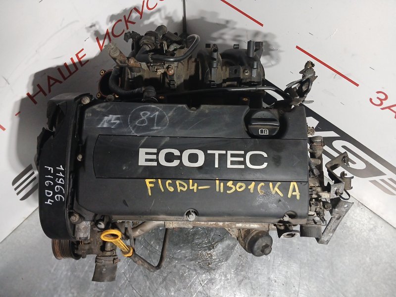 Двигатель Cruze J300 F16D4