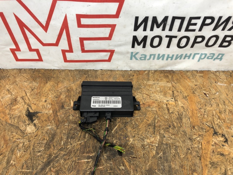 Блок управления парктрониками Citroen C4 Grand Picasso 1.6 HDI 9HZ DV6TED4 2008