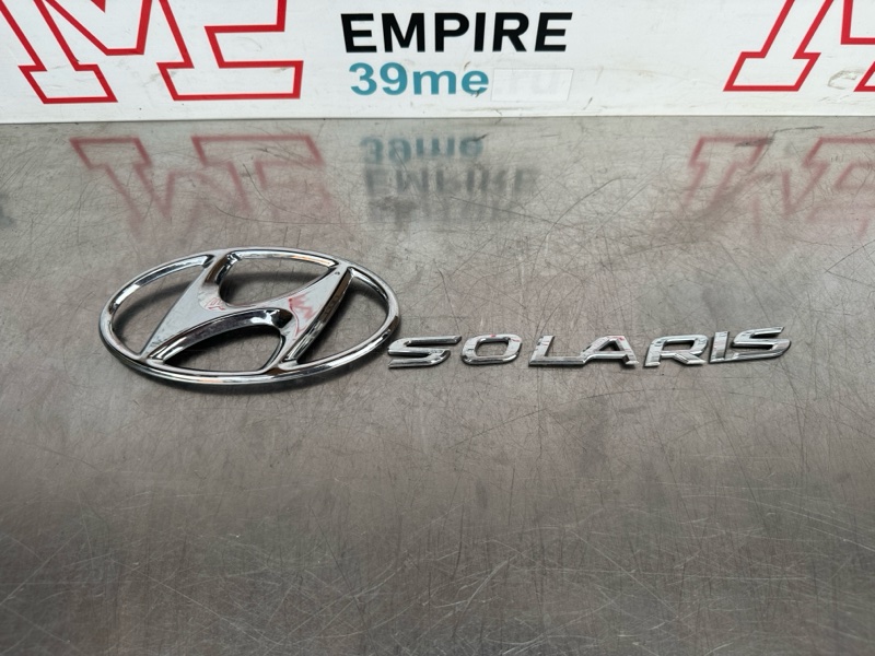 Эмблема Hyundai Solaris II 1.4 G4LC 2021