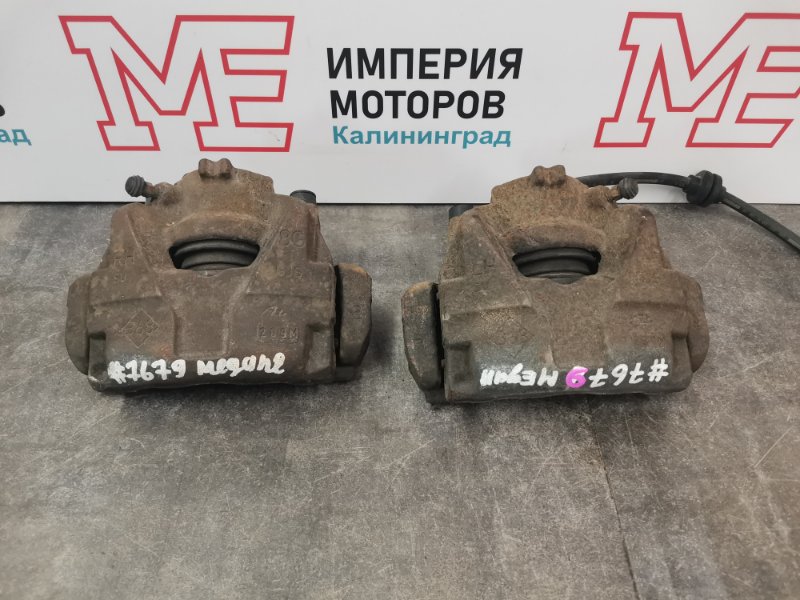 Суппорт передний Renault Megane 2010 1.5 DCi K9K837 410018218R Б/У