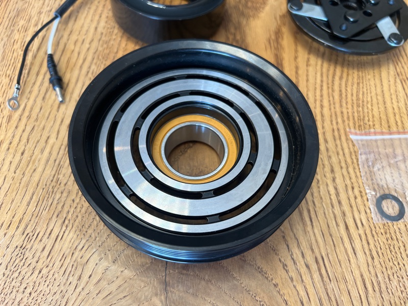 Муфта компрессора кондиционера Renault Logan Kangoo Sandero Duster 1.4 1.5 1.6