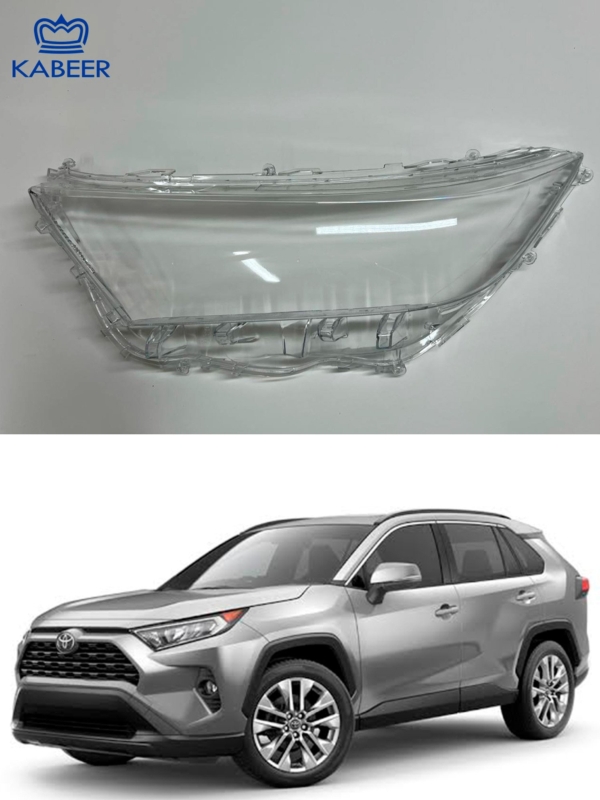 Стекло фары Toyota RAV4 (XA50) левая