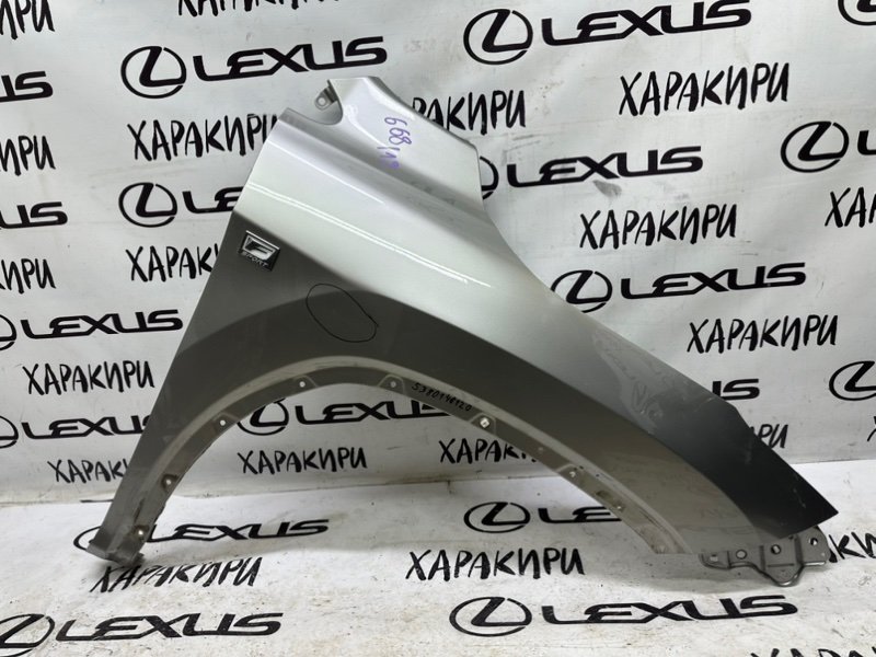 Крыло переднее правое Lexus RX4 RX200t RX300 RX350 RX450h 2015-2022 GGL25 2GRFXS 53801-48120 контрактная