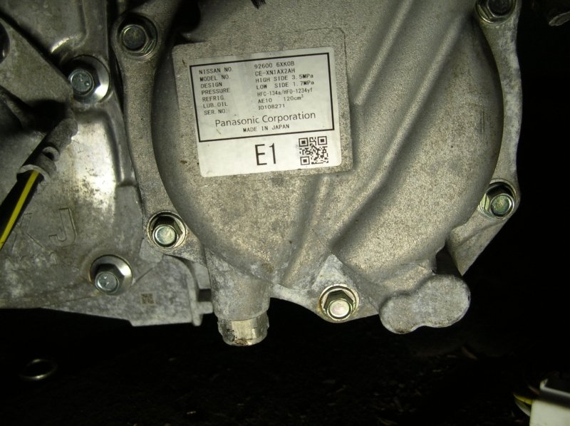 Компрессор кондиционера Nissan Note E13