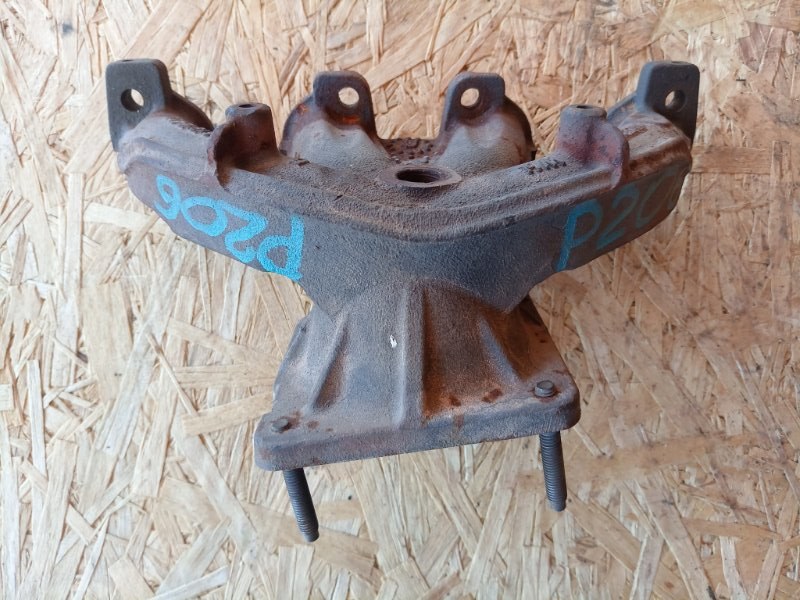Коллектор выпускной Peugeot 206 2007 2A/C 9661916480 Б/У