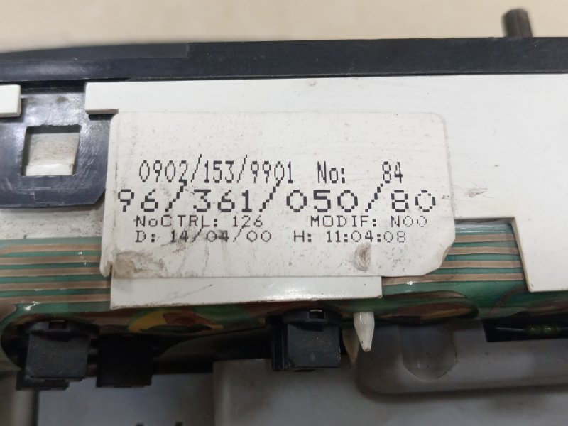 Панель приборов Partner 2000 5F