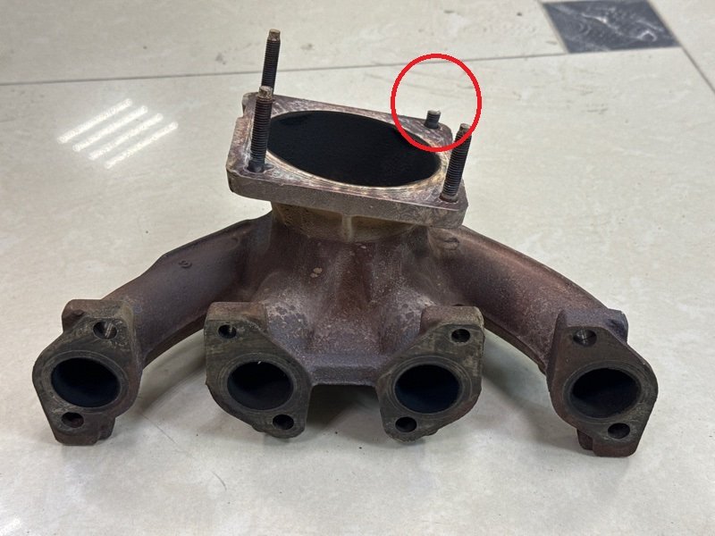 Коллектор выпускной Peugeot 206 2007 3E KFW10FSW3PSA 0341F9 Б/У