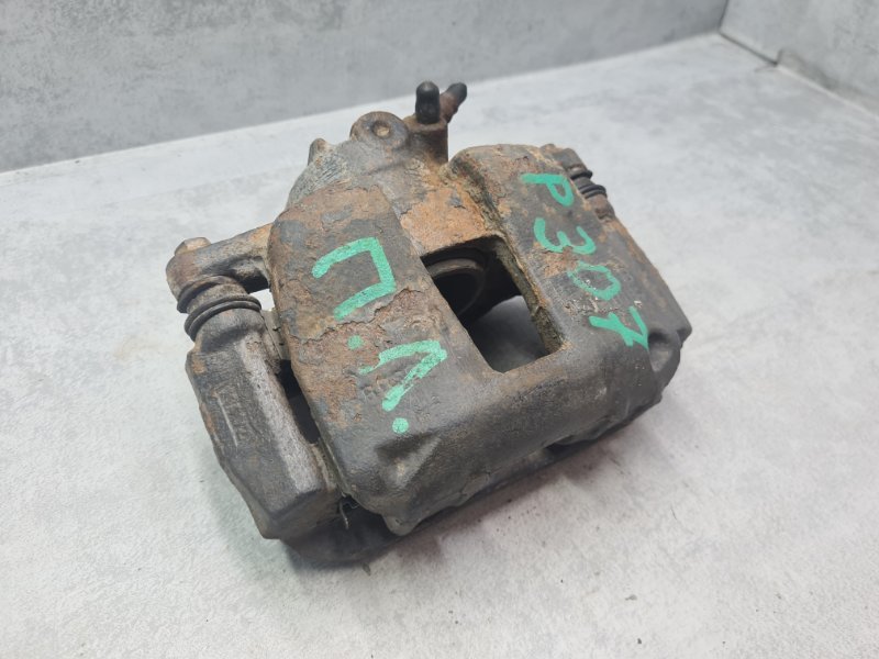 Суппорт тормозной передний левый Peugeot 307 2003 3A/C PSARFN10LH 4400 N2 Б/У