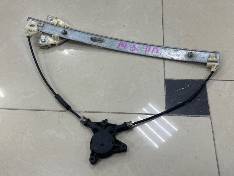 Стеклоподъемник передний правый Mazda Mazda3 2008 BK Z6 BP4K58590A Б/У