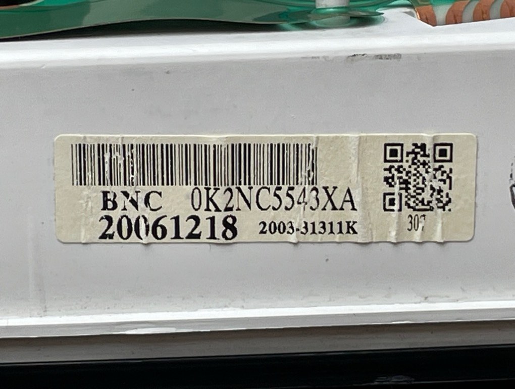 Панель приборов Spectra 2007 SD S6D