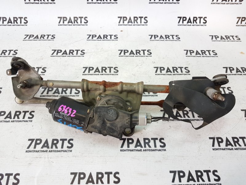 Мотор стеклоочистителя Toyota Vitz SCP13 2SZFE 2003 (б/у)