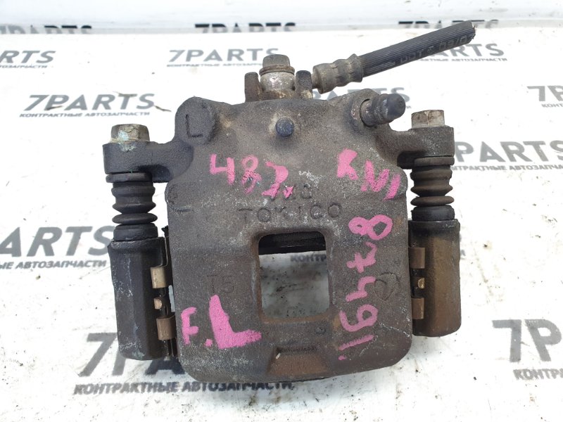 Суппорт Subaru Stella RN1 EN07D 2007 передний левый (б/у)