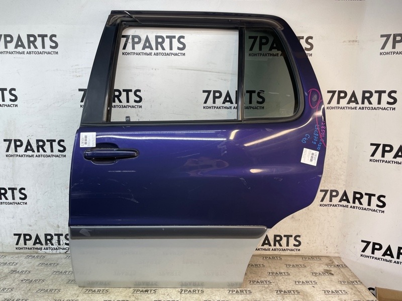 Дверь Toyota Raum EXZ10 5EFE 1998 задняя левая (б/у)