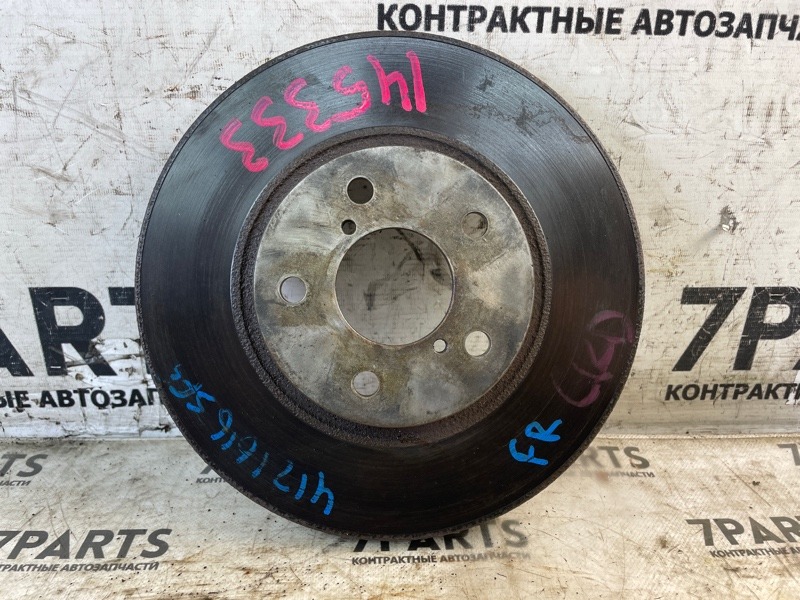Тормозной диск Subaru Forester SF5 EJ201DWXVE 2000 передний правый (б/у)