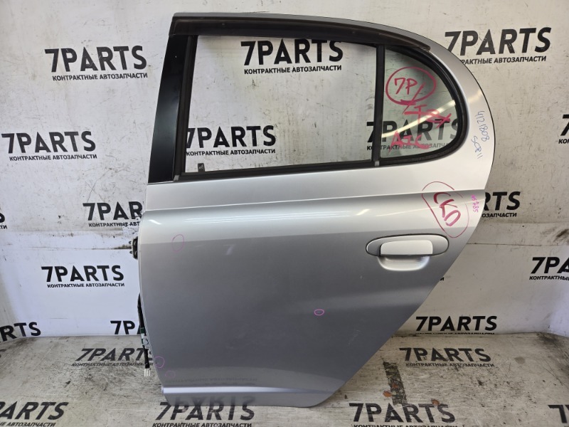 Дверь TOYOTA PLATZ SCP11 1SZFE 1999 задняя левая (б/у)