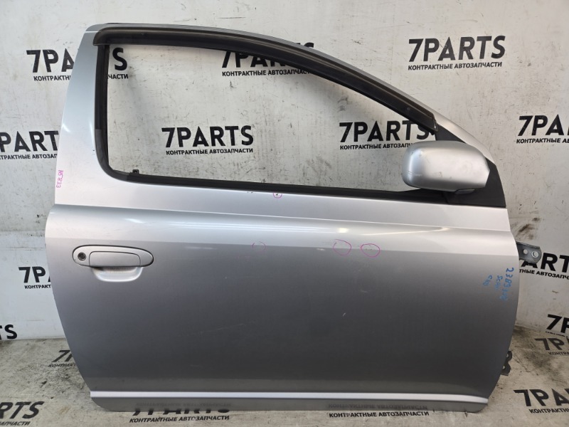 Дверь TOYOTA VITZ SCP10 1SZFE 1999 передняя правая (б/у)