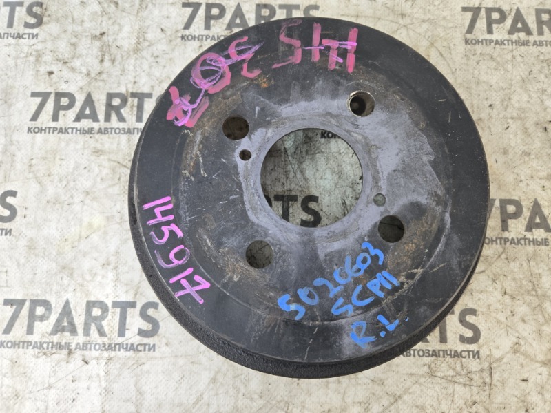 Тормозной барабан Toyota Platz SCP11 1SZFE 2003 задний (б/у)