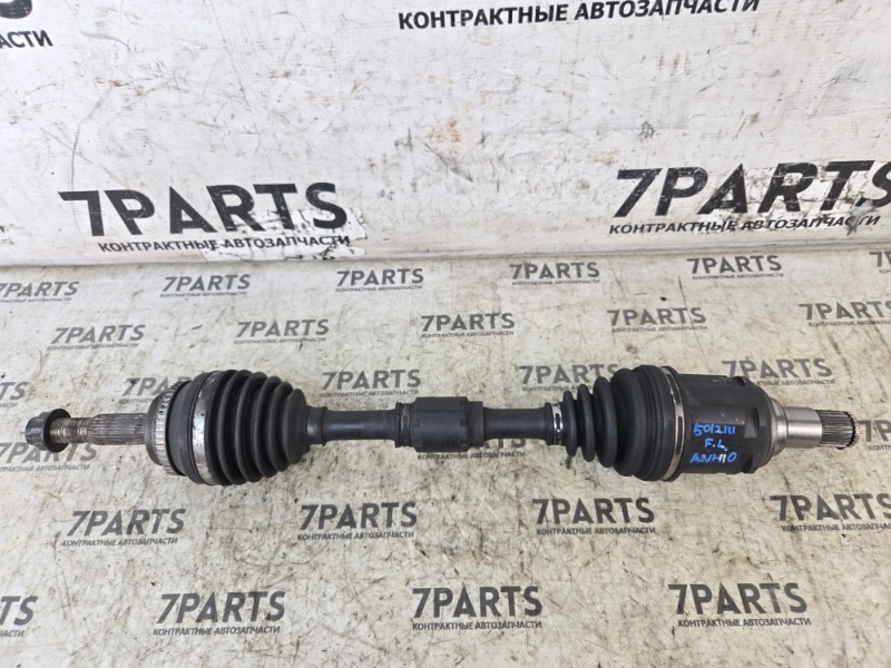 Привод TOYOTA ALPHARD ANH10 2AZFE 2005 передний левый (б/у)
