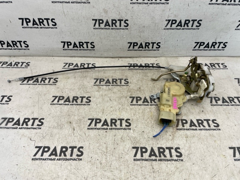 Замок двери TOYOTA VITZ NCP10 2NZFE 2002 передний левый (б/у)