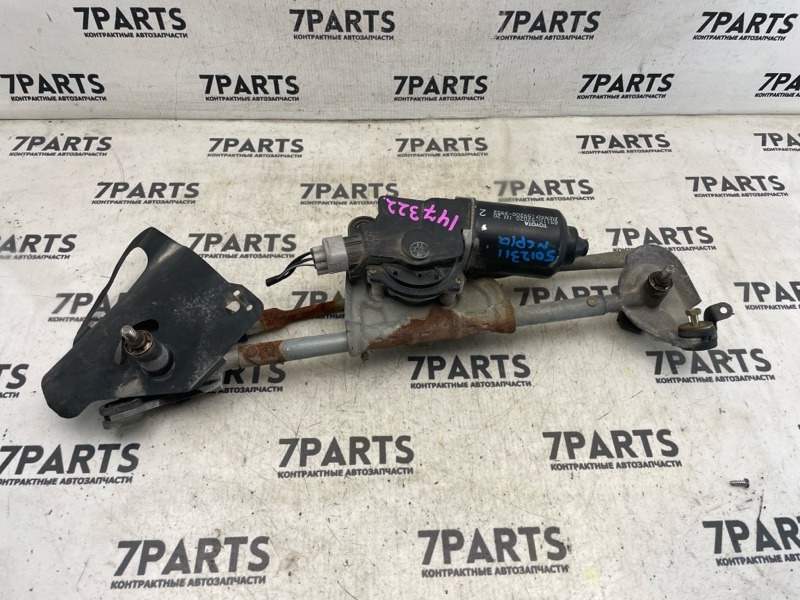 Мотор стеклоочистителя TOYOTA VITZ NCP10 2NZFE 2002 (б/у)