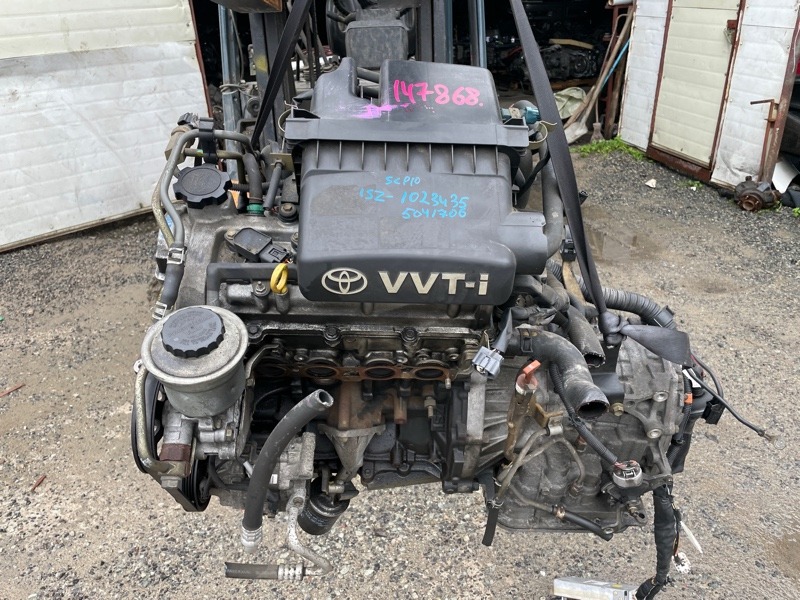Двигатель TOYOTA VITZ SCP10 1SZFE 2002 (б/у)