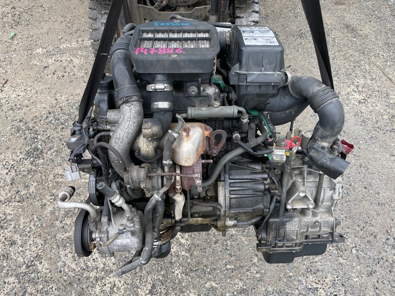 Двигатель SUZUKI KEI HN22S K6A 2002 (б/у)