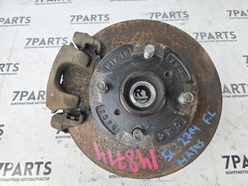 Ступица SUZUKI WAGON R SOLIO MA34S M13A 2002 передняя левая (б/у)