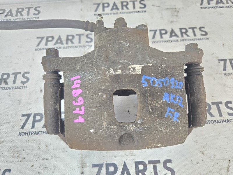 Суппорт NISSAN MARCH AK12 CR12DE 2008 передний правый (б/у)