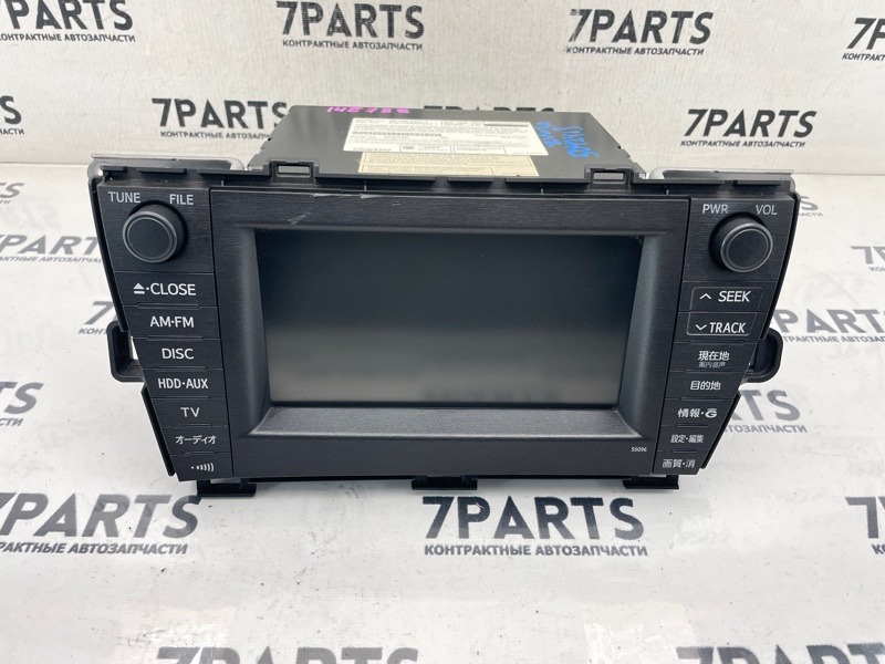 Магнитофон TOYOTA PRIUS ZVW30 2ZRFXE 2009 (б/у)