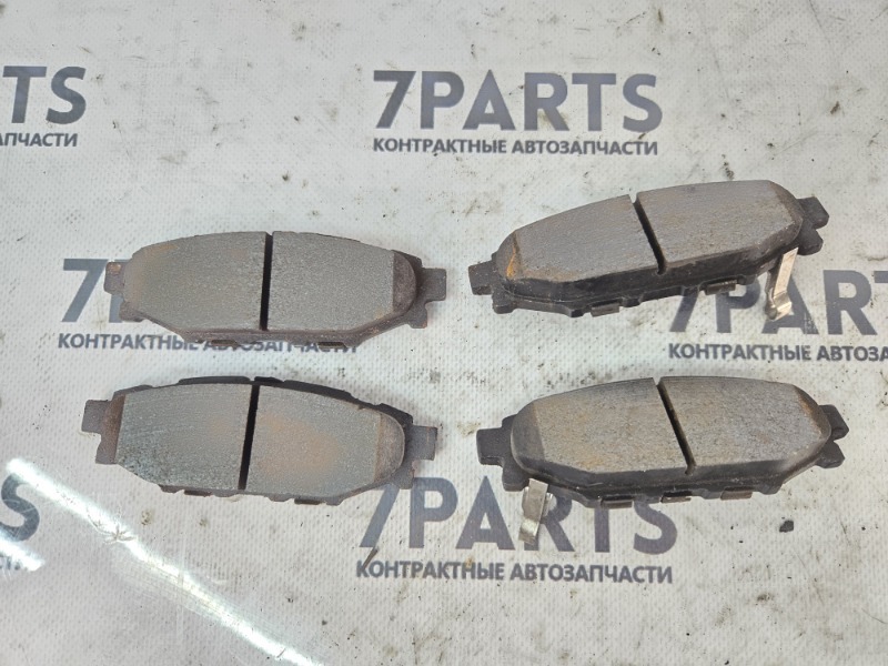 Тормозные колодки SUBARU LEGACY BR9 EJ253JUAFE 2009 заднее (б/у)