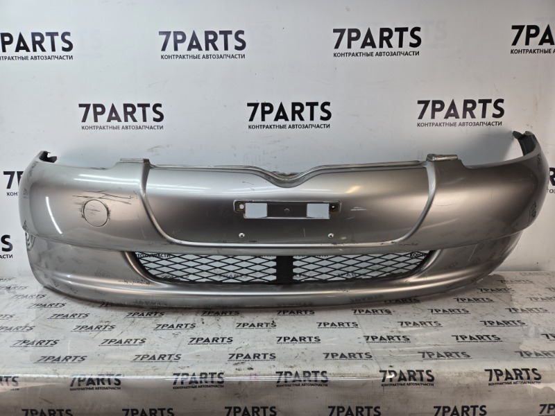 Бампер TOYOTA VITZ SCP10 1SZFE 2001 передний (б/у)
