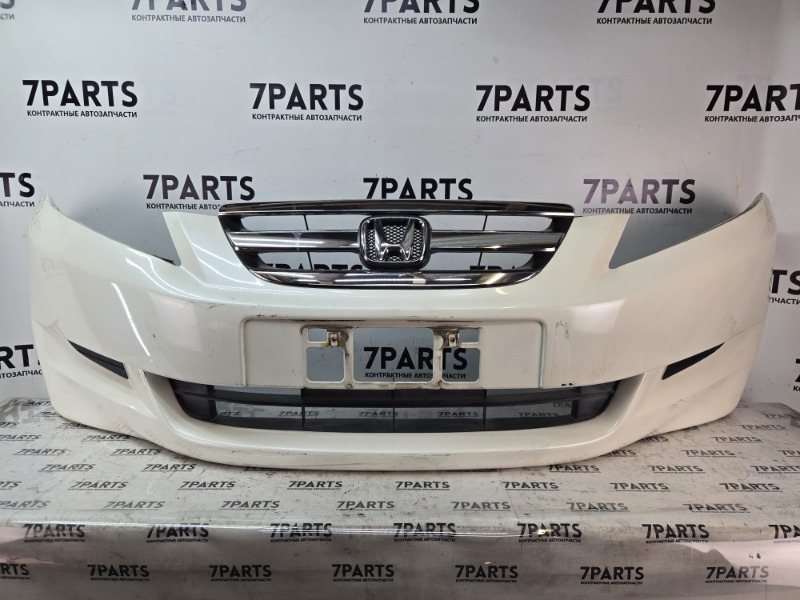 Бампер HONDA EDIX BE1 D17A 2004 передний (б/у)
