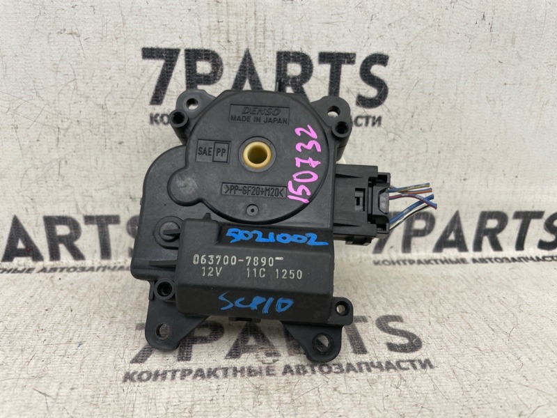 Сервопривод заслонок печки TOYOTA VITZ SCP10 1SZFE 2001 (б/у)