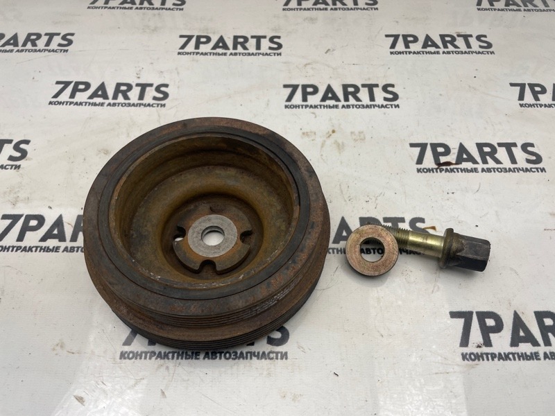 Шкив коленвала MITSUBISHI COLT Z27A 4G15T 2005 (б/у) Шкив коленвала MITSUBISHI COLT Z27A 4G15T 2005 (б/у)
