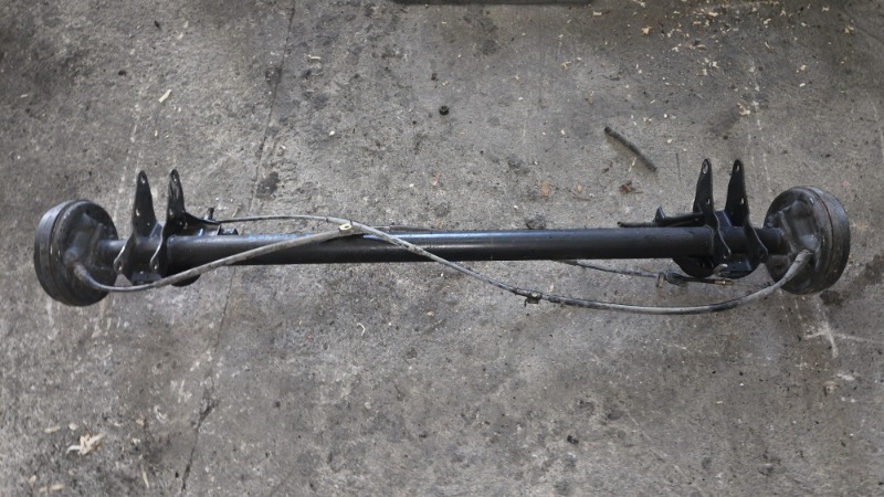 Балка подвески SUZUKI WAGON R SOLIO MA64S K10A 2002 задняя (б/у)