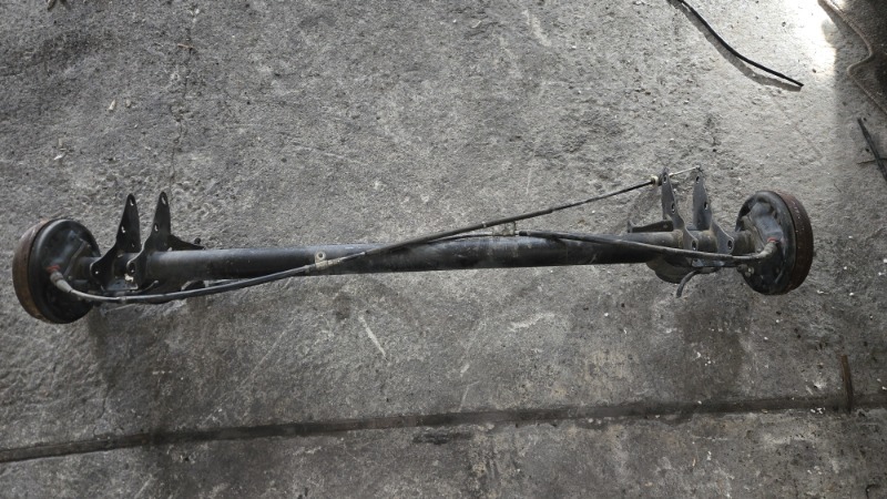 Балка подвески SUZUKI WAGON R SOLIO MA64S K10A 2002 задняя (б/у)