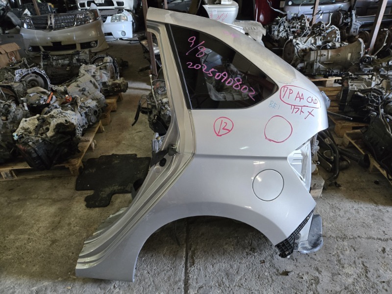 Крыло HONDA EDIX BE1 D17A 2006 заднее левое (б/у)