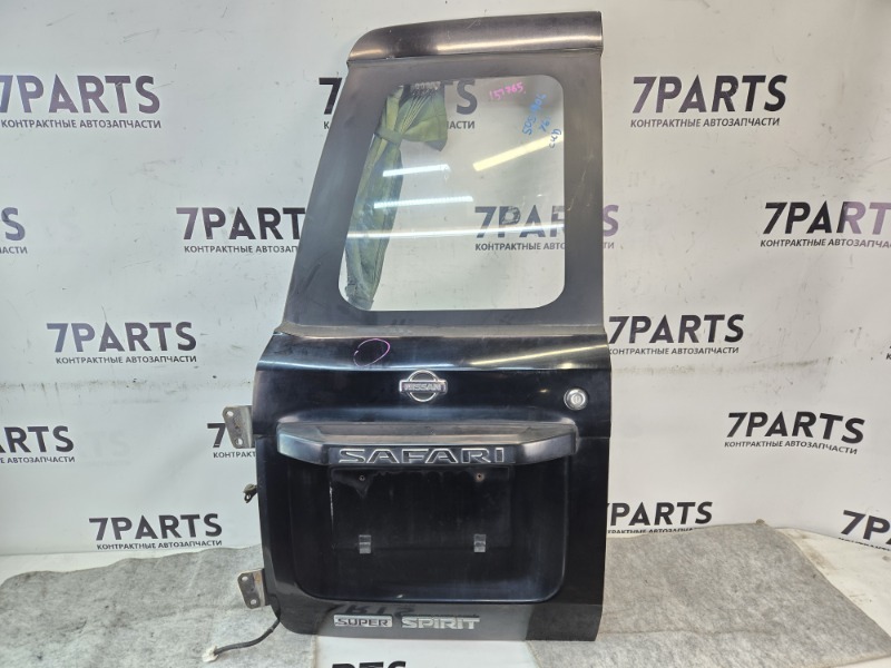 Дверь 5-я NISSAN SAFARI WTY61 ZD30DDTI 2002 левая (б/у)