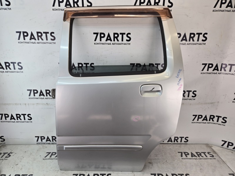 Дверь SUZUKI WAGON R SOLIO MA64S K10A 2002 задняя левая (б/у)