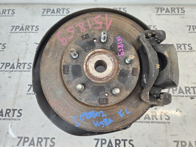 Ступица MITSUBISHI PAJERO MINI H58A 4A30T 2012 передняя левая (б/у)