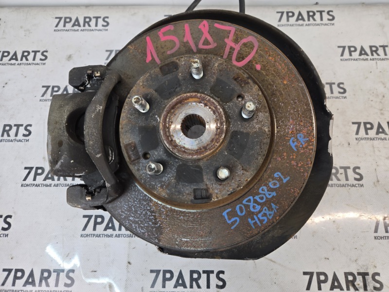 Ступица MITSUBISHI PAJERO MINI H58A 4A30T 2012 передняя правая (б/у)