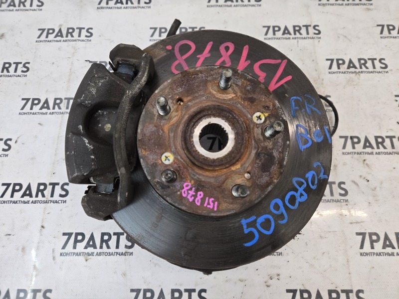 Ступица HONDA EDIX BE1 D17A 2006 передняя правая (б/у)